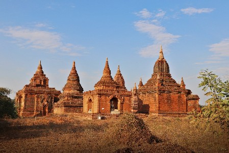 Tempelruinen in Bagan Myanmar