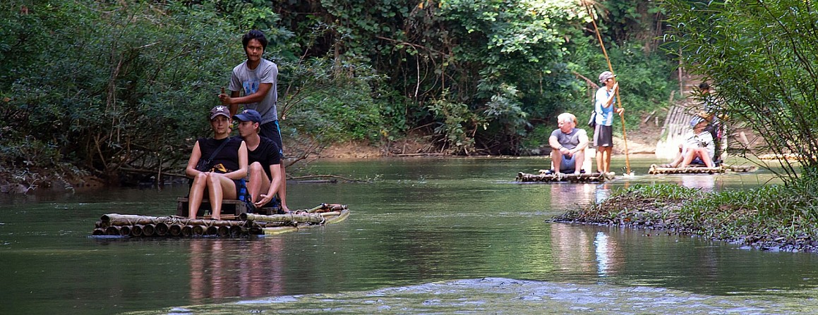Rafting im Khao Sok Nationalpark
